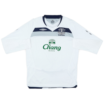 2008-09 Everton Away L/S Shirt - 8/10 - (L.Boys)