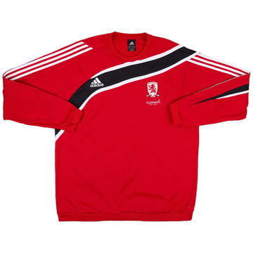 2009-10 Middlesbrough adidas Sweat Top - 8/10 - (3XL)