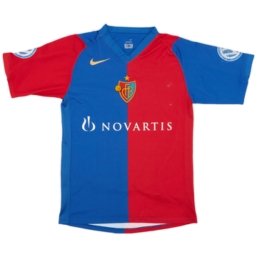 2006-08 FC Basel Home Shirt - 6/10 - (XS)