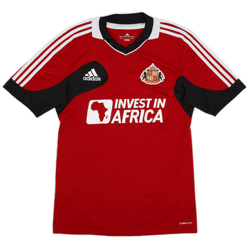 2012-13 Sunderland adidas Training Shirt - 8/10 - (M)