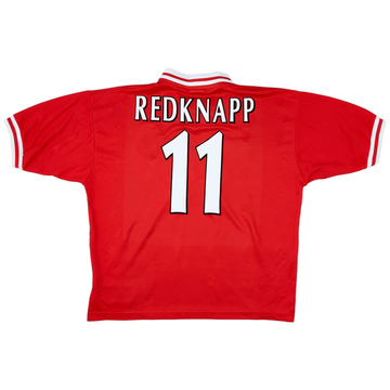 1996-98 Liverpool Home Shirt Redknapp #11 - 6/10 - (XL)