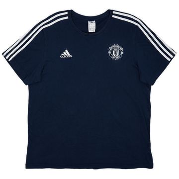 2018-19 Manchester United adidas Cotton Tee - 9/10 - (XL)