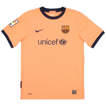 2009-10 Barcelona Away Shirt - 7/10 - (XL.Boys)