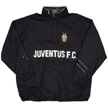 1999-00 Juventus Kappa 1/4 Zip Rain Jacket - 7/10 - (XL)