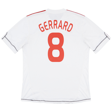 2009-10 Liverpool Third Shirt Gerrard #8 - 5/10 - (XL)