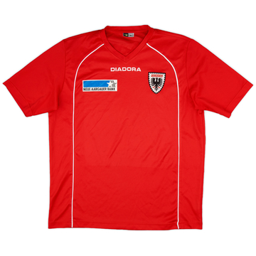 2009-10 FC Aarau Diadora Training Shirt - 6/10 - (XL)