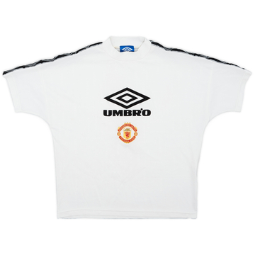 1994-96 Manchester United Umbro Training Shirt - 8/10 - (Y)