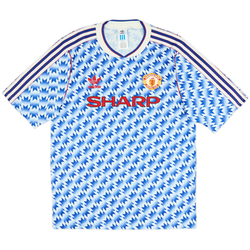 1990-92 Manchester United adidas Originals Reissue Away Shirt #7 (Robson)