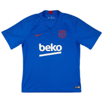 2019-20 Barcelona Nike Training Shirt - 8/10 - (L)