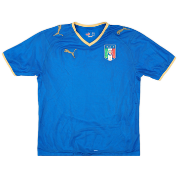 2007-08 Italy Home Shirt - 7/10 - (XL.Boys)