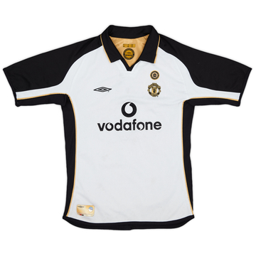 2001-02 Manchester United Centenary Away/Third Shirt - 7/10 - (M.Boys)