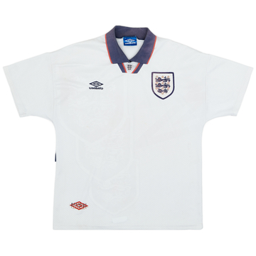 1993-95 England Home Shirt - 6/10 - (L)