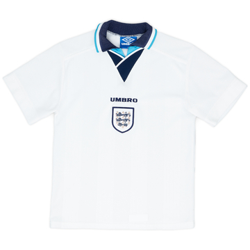 1995-97 England Home Shirt - 8/10 - (L.Boys)