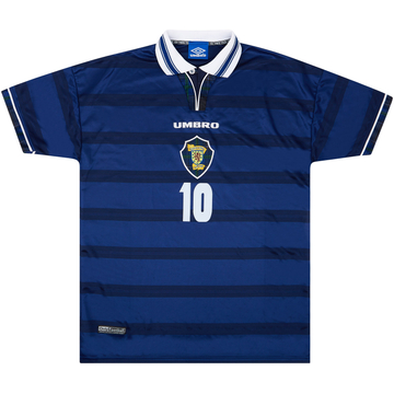 1998-00 Scotland Match Issue Home Shirt #10