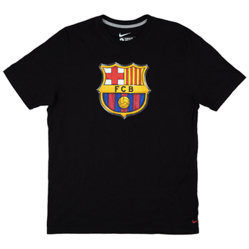 2011-12 Barcelona Graphic Fan Tee - 9/10 - (L)