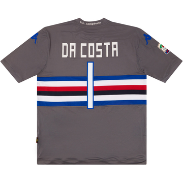2013-14 Sampdoria Match Issue GK Shirt Da Costa #1