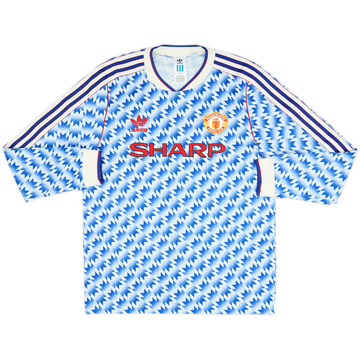 1990-92 Manchester United adidas Originals Reissue Away L/S Shirt #7 (Robson)