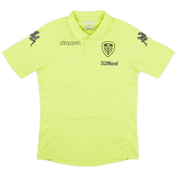 2017-18 Leeds United Kappa Polo Shirt - 8/10 - (M)