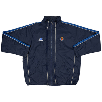 1999-00 Villarreal Kelme Hooded Rain Jacket - 8/10 - (XXL)