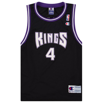 1999-02 Sacramento Kings Webber #4 Champion Jersey (Away) Y