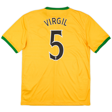 2013-14 Celtic Away Shirt Virgil #5 (M)