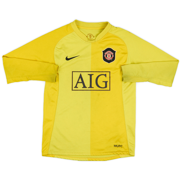 2006-07 Manchester United GK Shirt - 5/10 - (M.Boys)