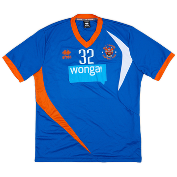 2013-14 Blackpool Player Issue Errea Training Shirt #32 - 7/10 - (L)
