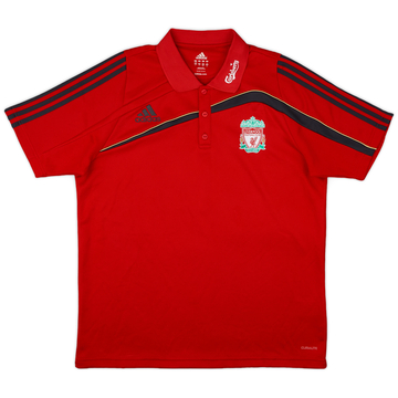 2009-10 Liverpool adidas Polo Shirt - 8/10 - (L/XL)