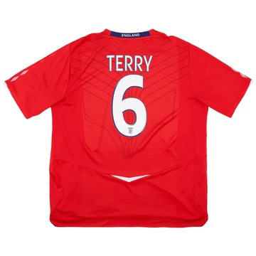 2008-10 England Away Shirt Terry #6 - 8/10 - (XXL)