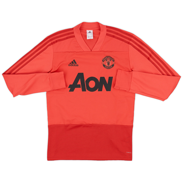 2018-19 Manchester United adidas Drill Top - 8/10 - (S)