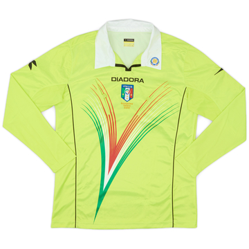 2011-12 Italy Diadora Centenary Referee L/S Shirt - 8/10 - (M)
