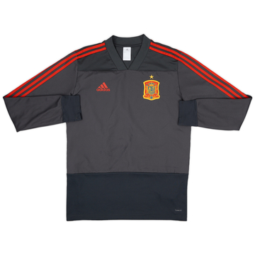 2017-18 Spain adidas Training Top - 9/10 - (M)