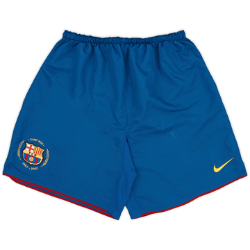 2007-08 Barcelona Home Shorts - 7/10 - (M)