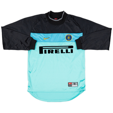 1999-00 Inter Milan GK Shirt - 8/10 - (S)