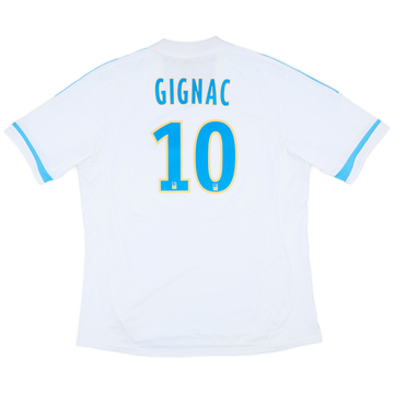 2011-12 Olympique Marseille Home Shirt Gignac #10 - 10/10 - (XXL)