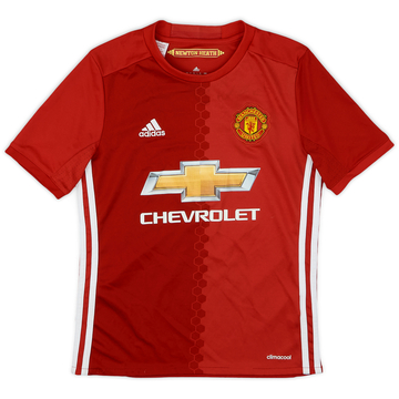 2016-17 Manchester United Home Shirt - 7/10 - (M.Boys)
