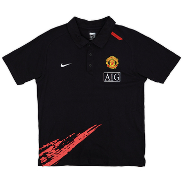 2007-08 Manchester United Nike Polo Shirt - 9/10 - (M)