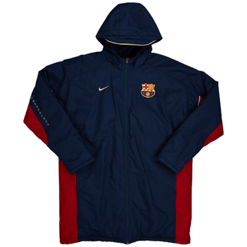 2001-02 Barcelona Nike Padded Bench Coat - 8/10 - (M)