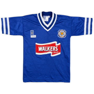 1996-98 Leicester Home Shirt - 8/10 - (S.Boys)