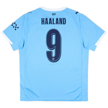 2025-26 Manchester City Home Shirt Haaland #9