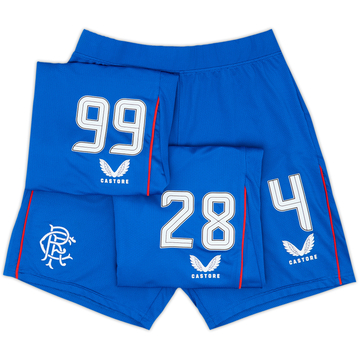 2024-25 Rangers Player Issue Alternate Home Shorts # - 6/10
