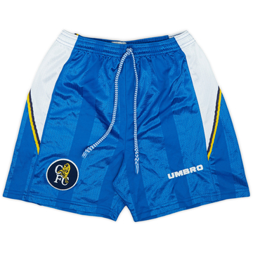 1997-98 Chelsea Home Shorts - 8/10 - (XL.Boys)