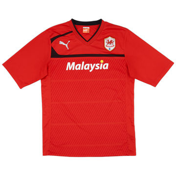2012-13 Cardiff Home Shirt - 8/10 - (L)