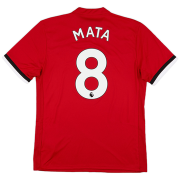 2017-18 Manchester United Home Shirt Mata #8 (M)