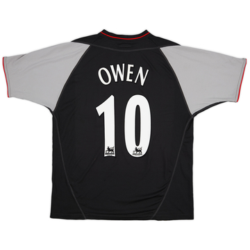 2002-04 Liverpool Away Shirt Owen #10 - 8/10 - (L)