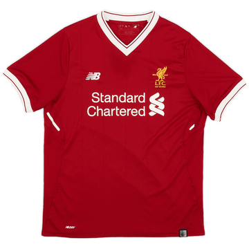 2017-18 Liverpool 125 Years Home Shirt - 7/10 - (XL.Boys)