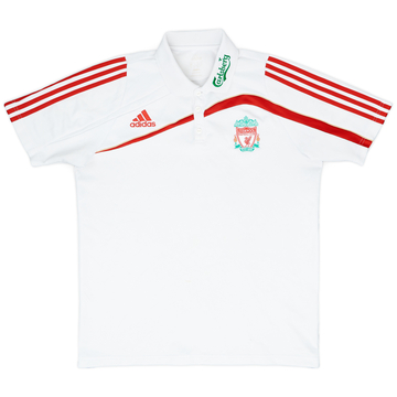 2009-10 Liverpool adidas Polo Shirt - 6/10 - (L)