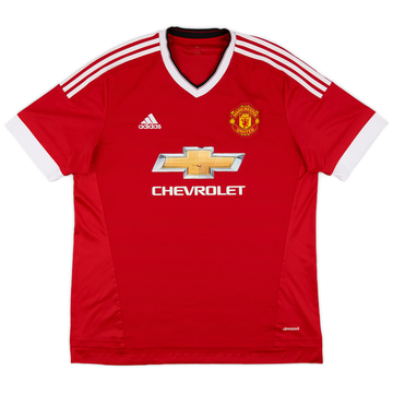 2015-16 Manchester United Home Shirt - 5/10 - (XL)