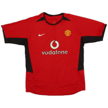 2002-04 Manchester United Home Shirt - 7/10 - (L.Boys)