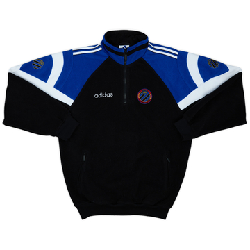 1996-97 Club Brugge adidas 1/4 Zip Fleece Jacket - 8/10 - (S)
